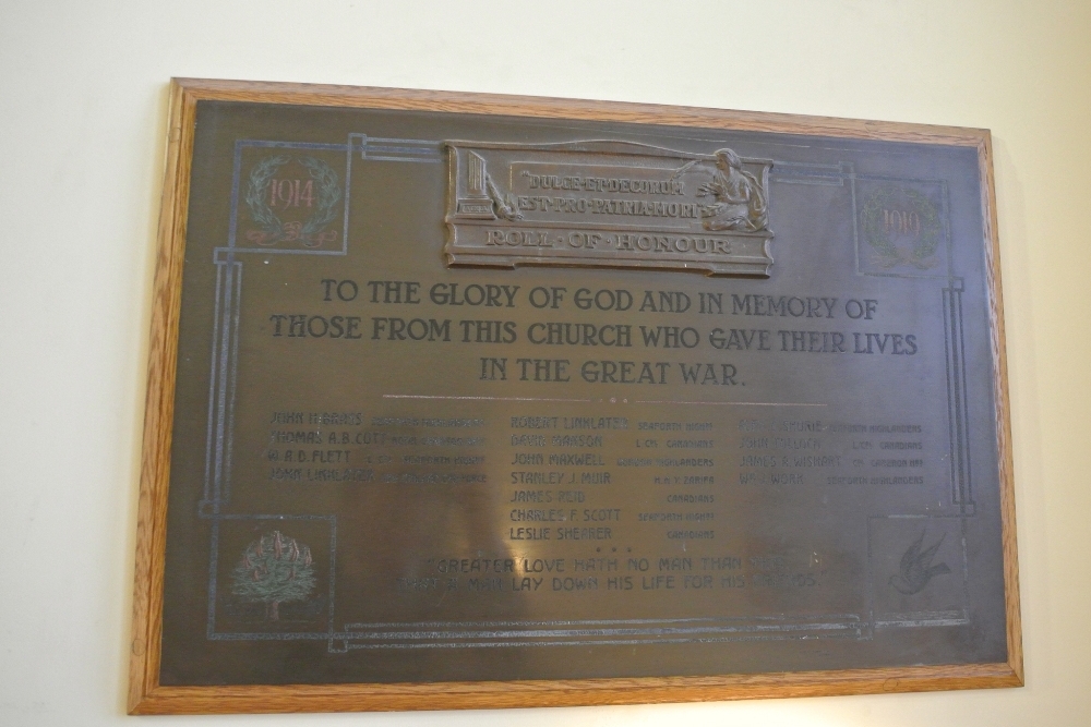 War Memorial Parish of Kirkwall #1
