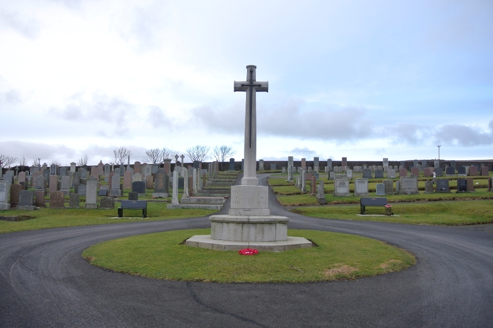 Cross of Sacrifice St. Olaf's Cemetery