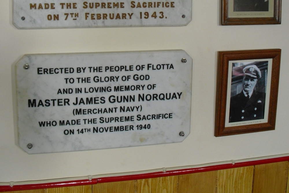 Gedenkteken Master James Gunn Norquay MN #1