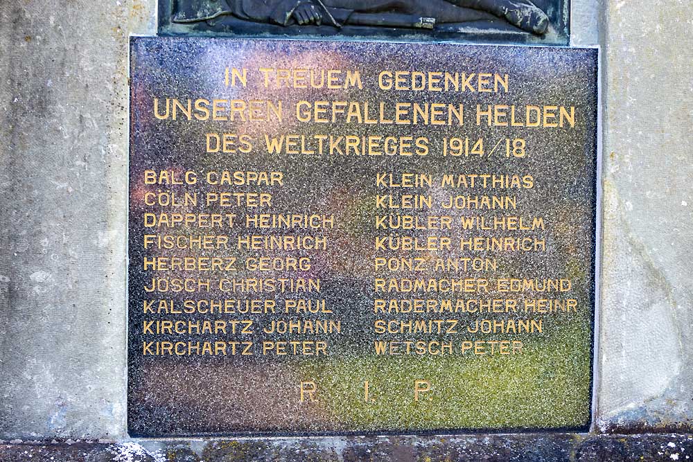 War Memorial Blessem #2