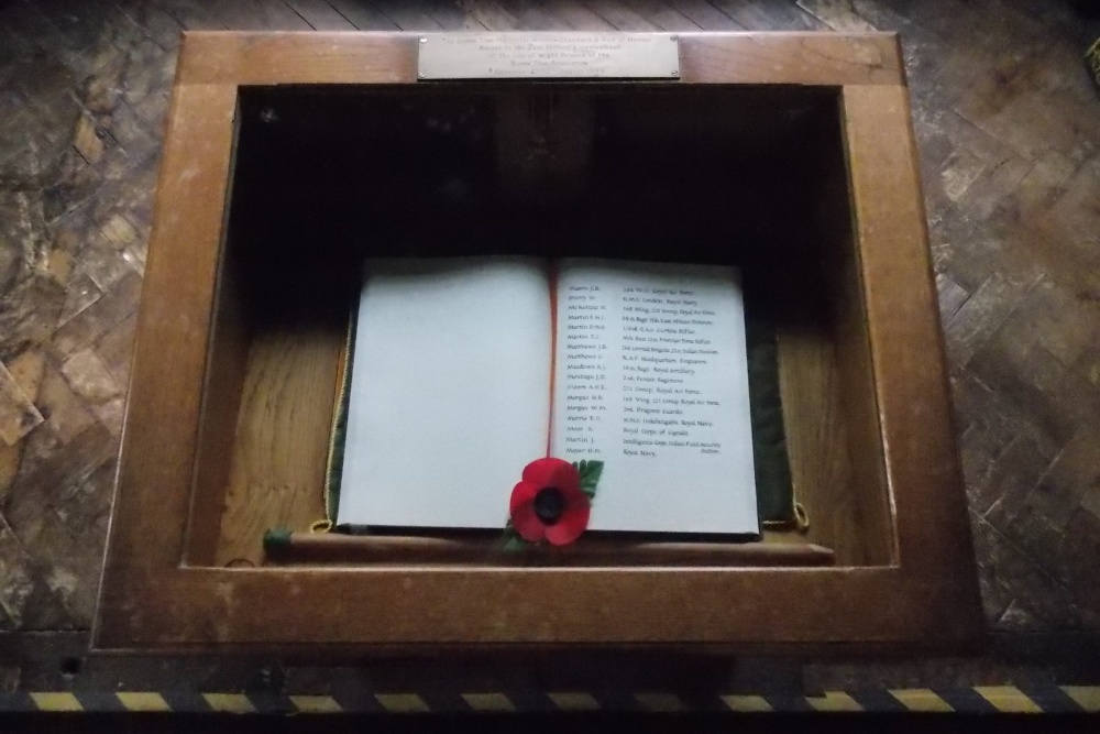 Remembrance Book Arreton #1