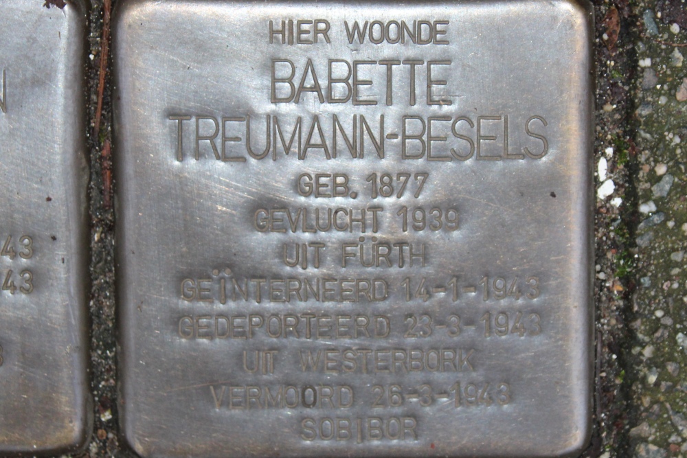 Stumbling Stones Churchill-laan 23 #4