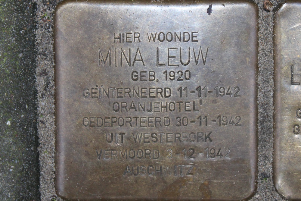 Stumbling Stones Oude-IJselstraat 46 #2