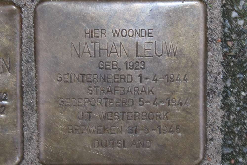 Stumbling Stones Oude-IJselstraat 46 #4