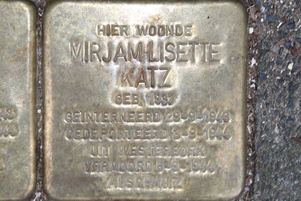 Stumbling Stones Churchill-laan 198 #4