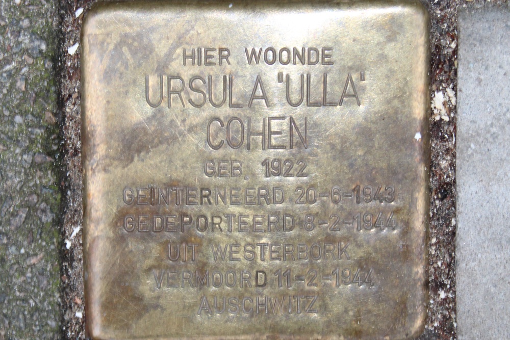 Stumbling Stones Churchill-laan 198 #5