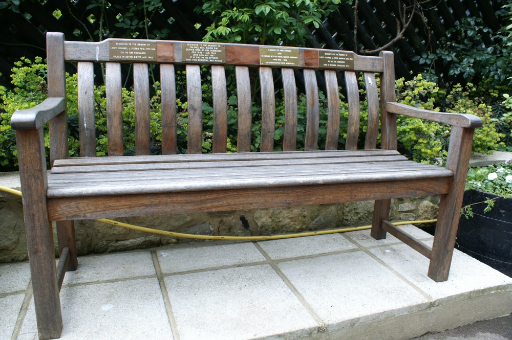 Remembrance Bench 40 Commando, Royal Marines #1