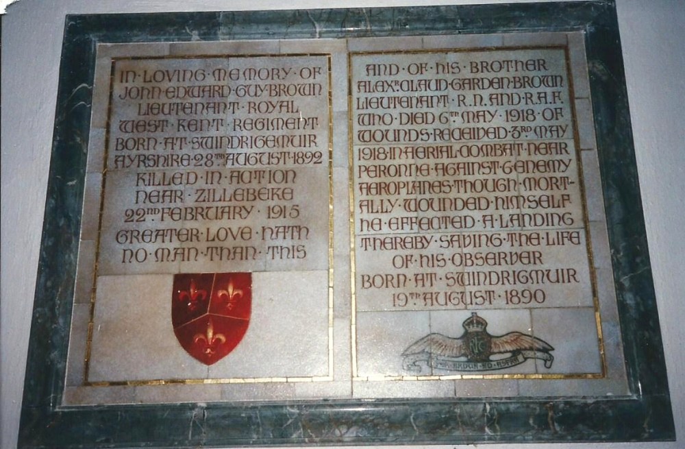 Memorial John and Alex Brown #1