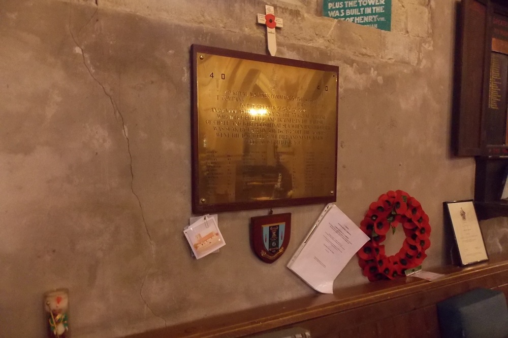 Gedenkteken 'T' Company, 40 Royal Marines Commando