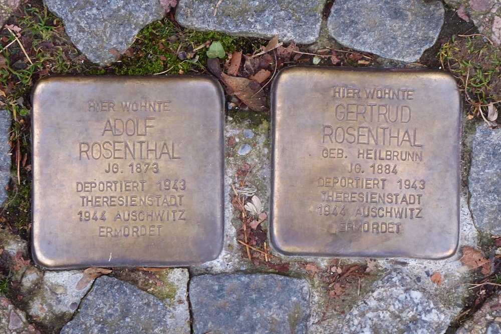 Stumbling Stones Frankenbergerstrasse 20  #1