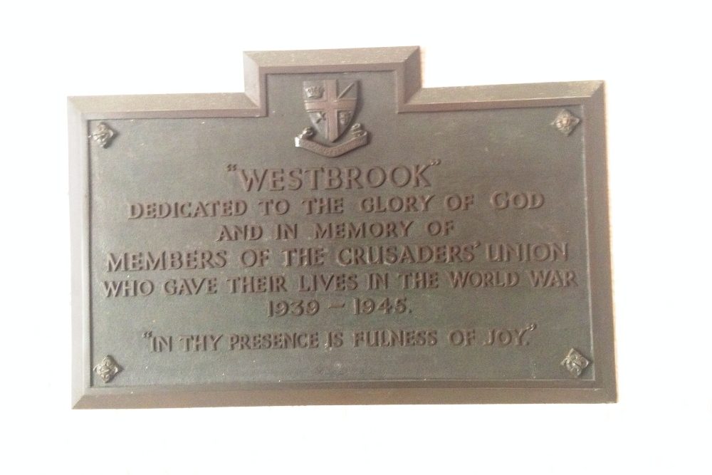 Monument Tweede Wereldoorlog Crusaders' Union