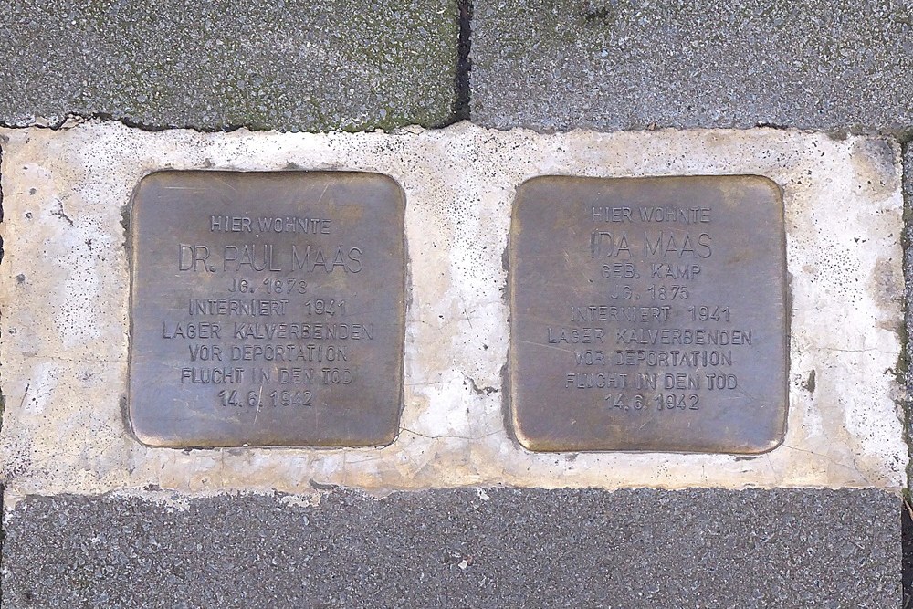 Stumbling Stones Augustastrasse 12  #1