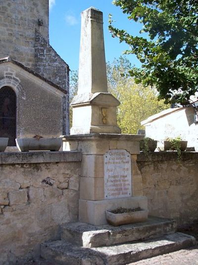 Oorlogsmonument Castelviel #1