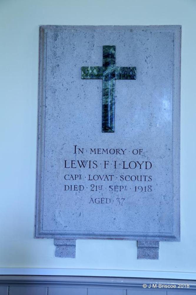Memorial Captain Lewis F.I. Floyd #1