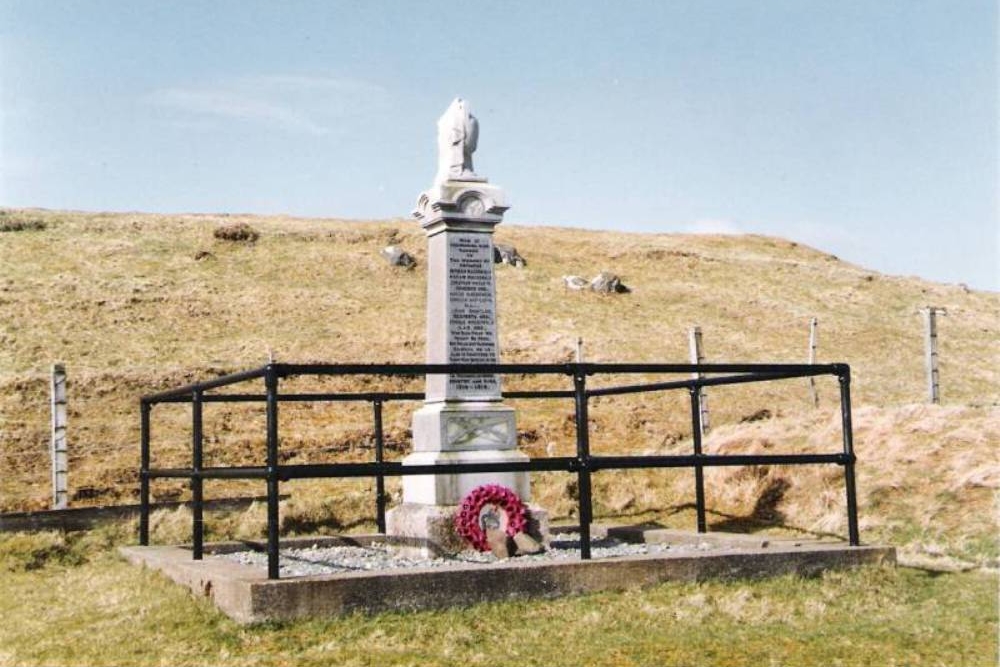 Oorlogsmonument Culnacnoc en Valtos