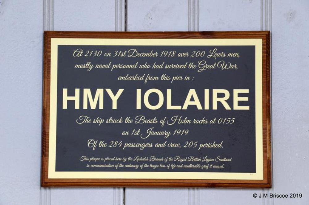 Memorial HMY Iolaire #1