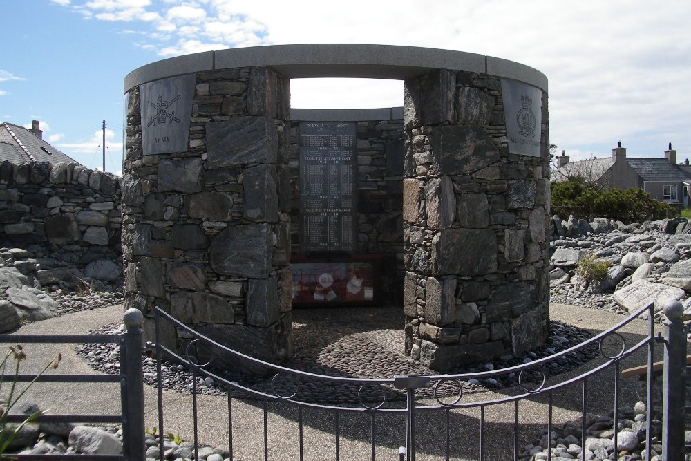 War Memorial South Bragar, New Shawbost, North Shawbost and South Shawbost #1