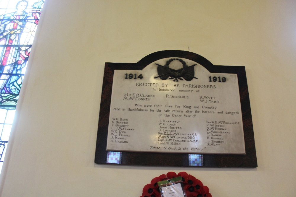 War Memorial St. Catherine's Church #1