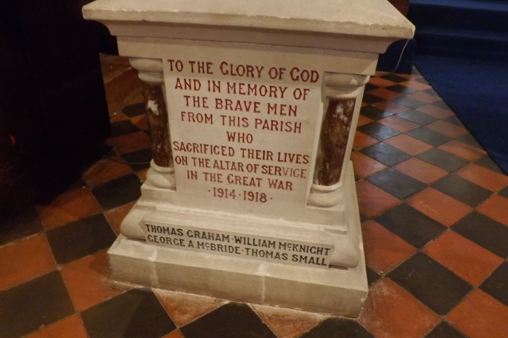 War Memorial Parish of Aghadery