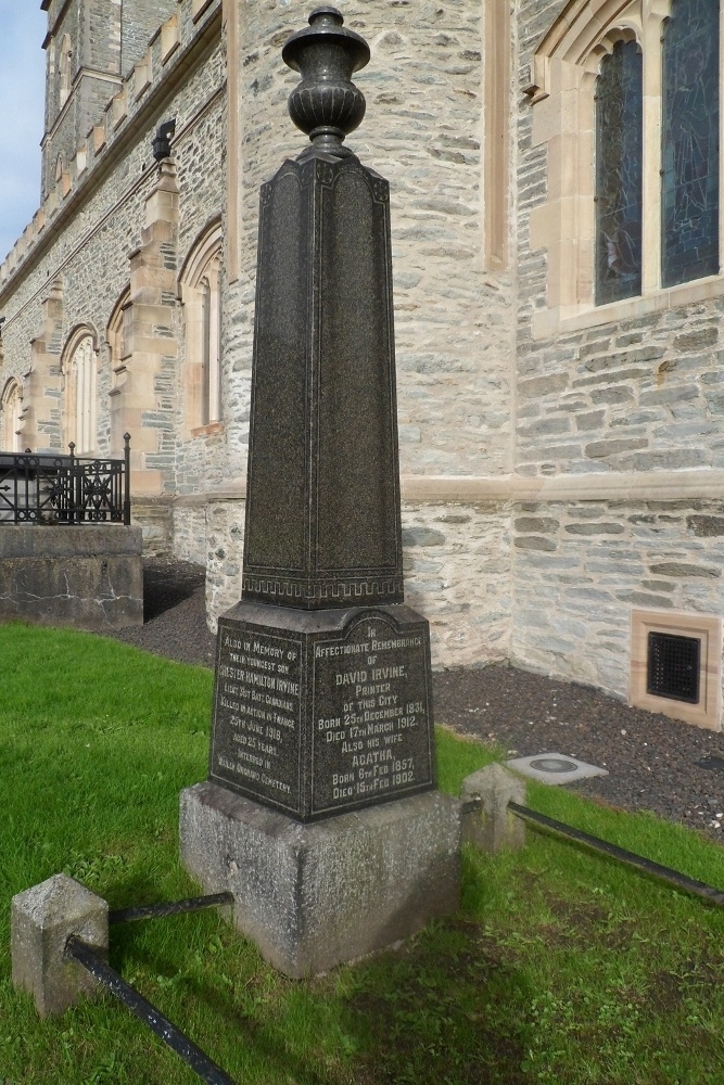 Remembrance Text St. Columb's Cathedral Churchyard #1