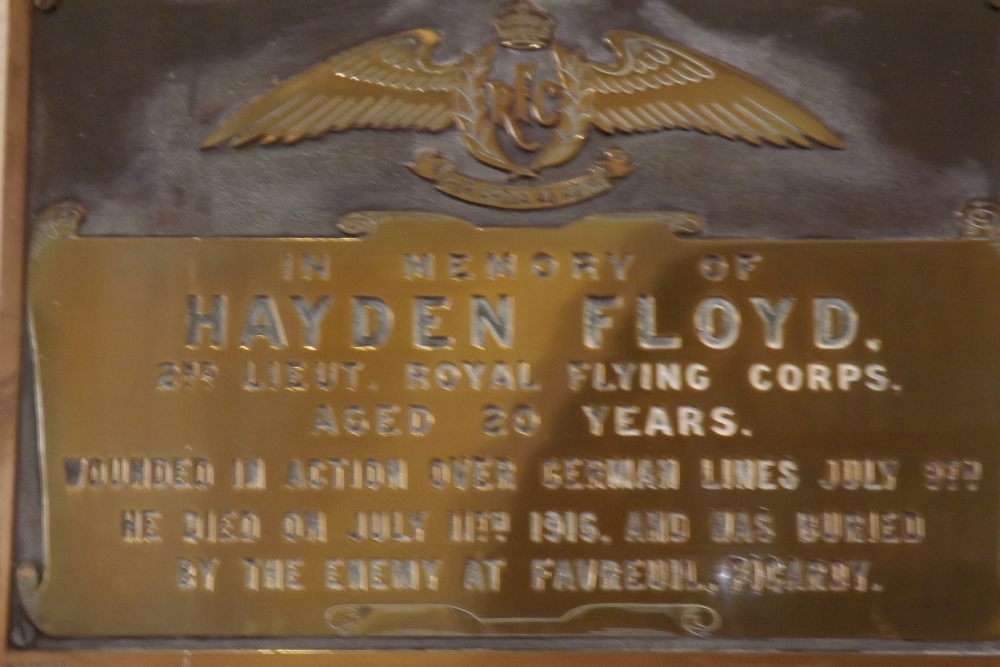 Memorial Hayden Floyd