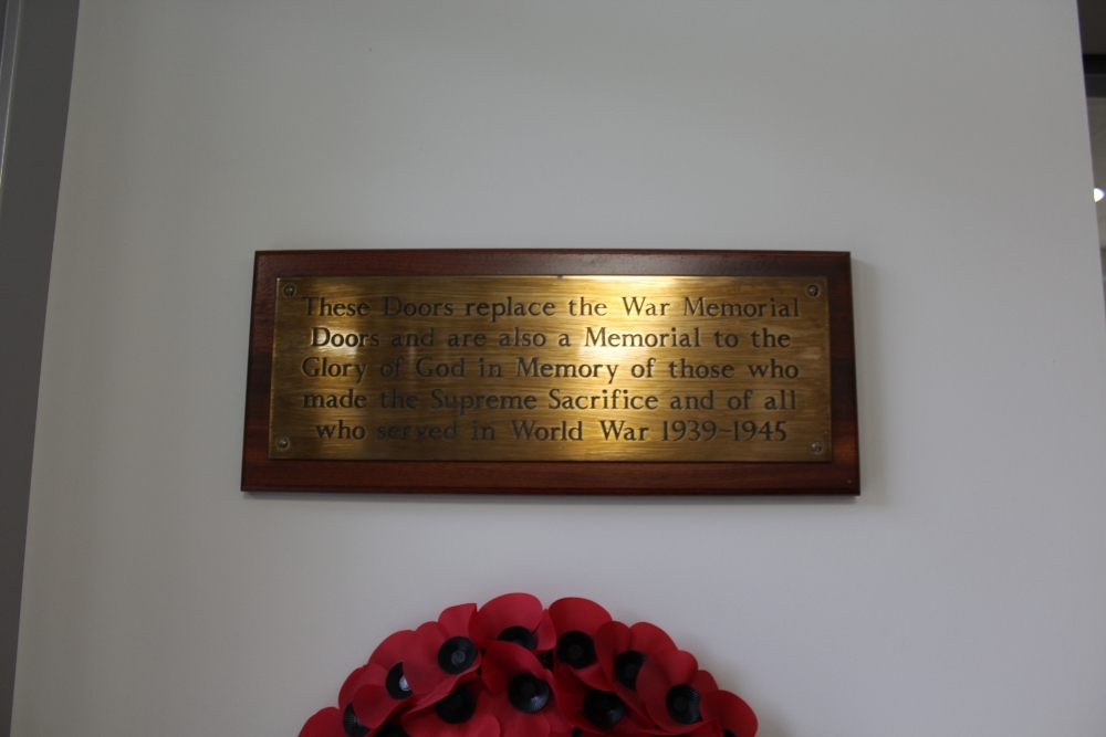 World War II Memorial First Lisburn Presbyterian Church #1