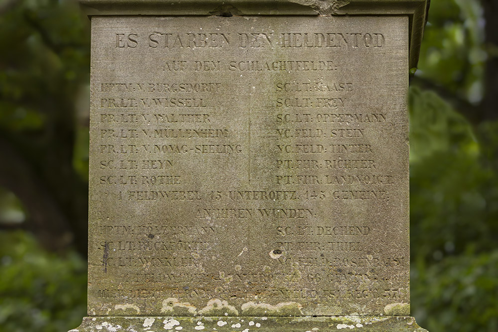 Monument 3e Neder-Silezische Infanterie Regiment Nr. 50 / Breslau #6