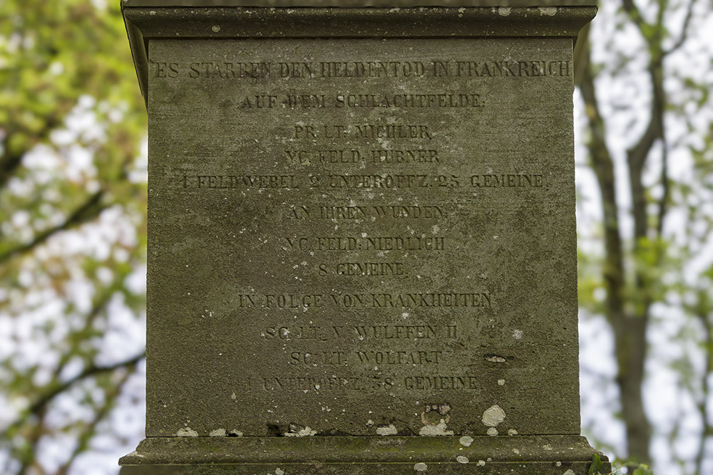 Monument 3e Neder-Silezische Infanterie Regiment Nr. 50 / Breslau #5