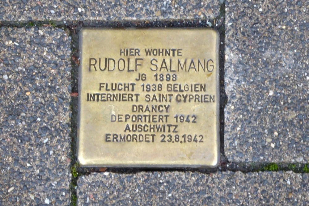 Stumbling Stone Römerstrasse 37