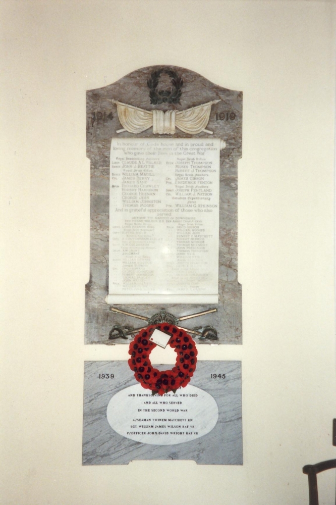 War Memorial Down Cathedral