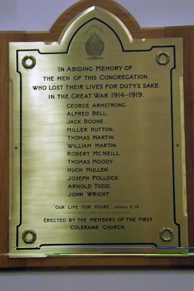 War Memorial First Presbyterian Church