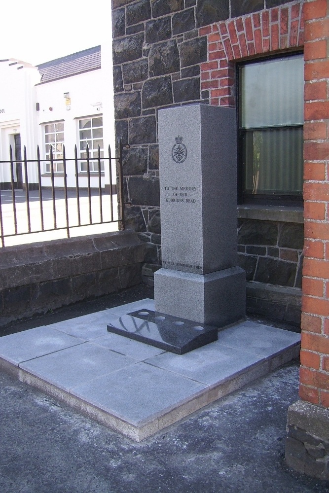 War Memorial Cullybackey