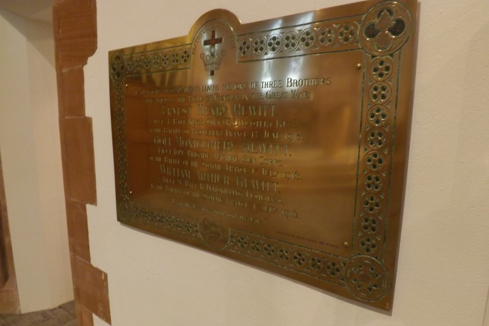 Gedenkteken Broers Hewitt #1