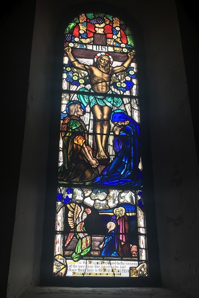 Remembrance Window Gigha and Cara Parish Church