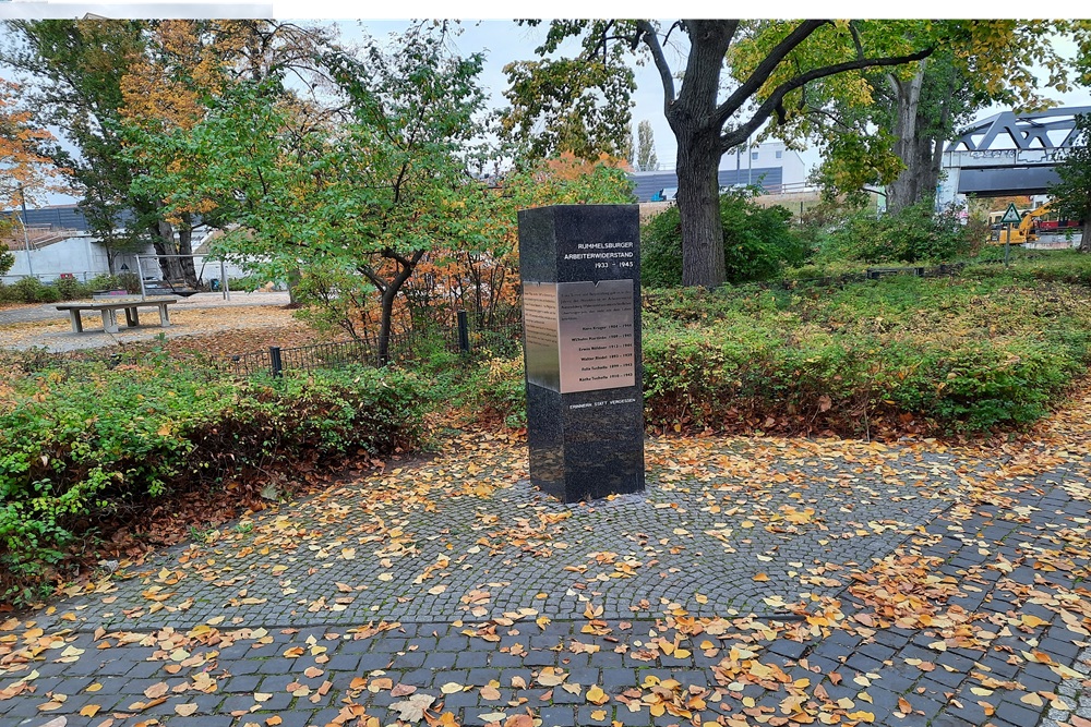 Monument Resistance Workers Rummelsburg