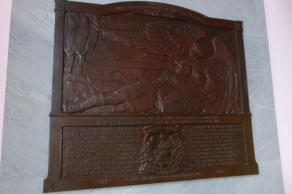 Monument Eerste Wereldoorlog Kilmeny