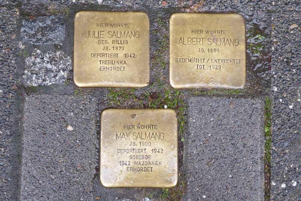 Stolpersteine Templergraben 22 #1