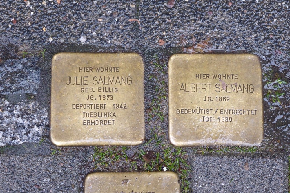 Stolpersteine Templergraben 22 #4