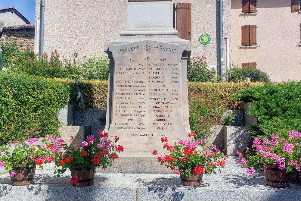 Oorlogsmonument Affoux #2