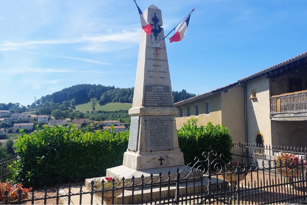 War Memorial  Villechenève #2