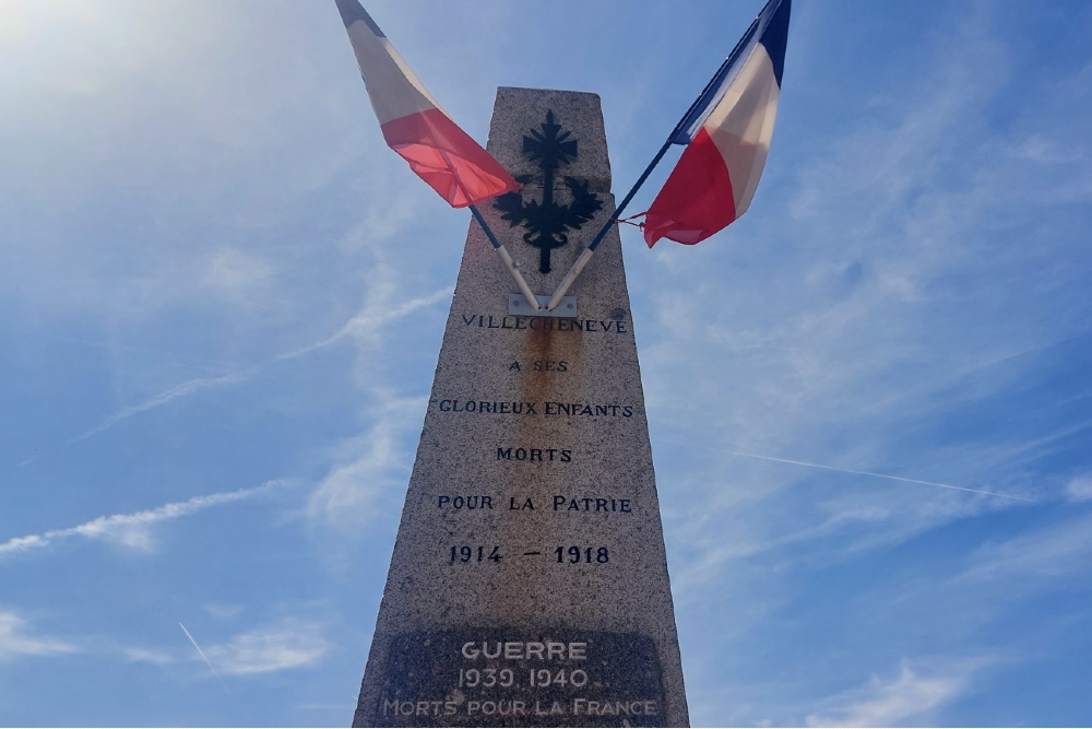 War Memorial  Villechenève #6