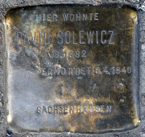 Stolperstein Potsdamer Strae 138 #1