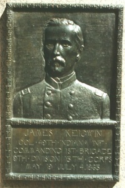 Gedenkteken Colonel James Keigwin (Union)