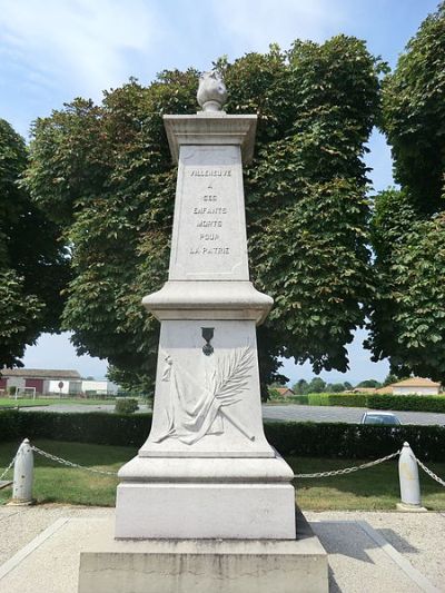 Oorlogsmonument Villeneuve