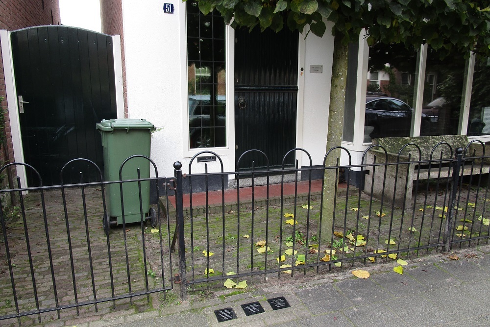 Herdenkingsstenen Frederik van Blankenheymstraat 51 #5