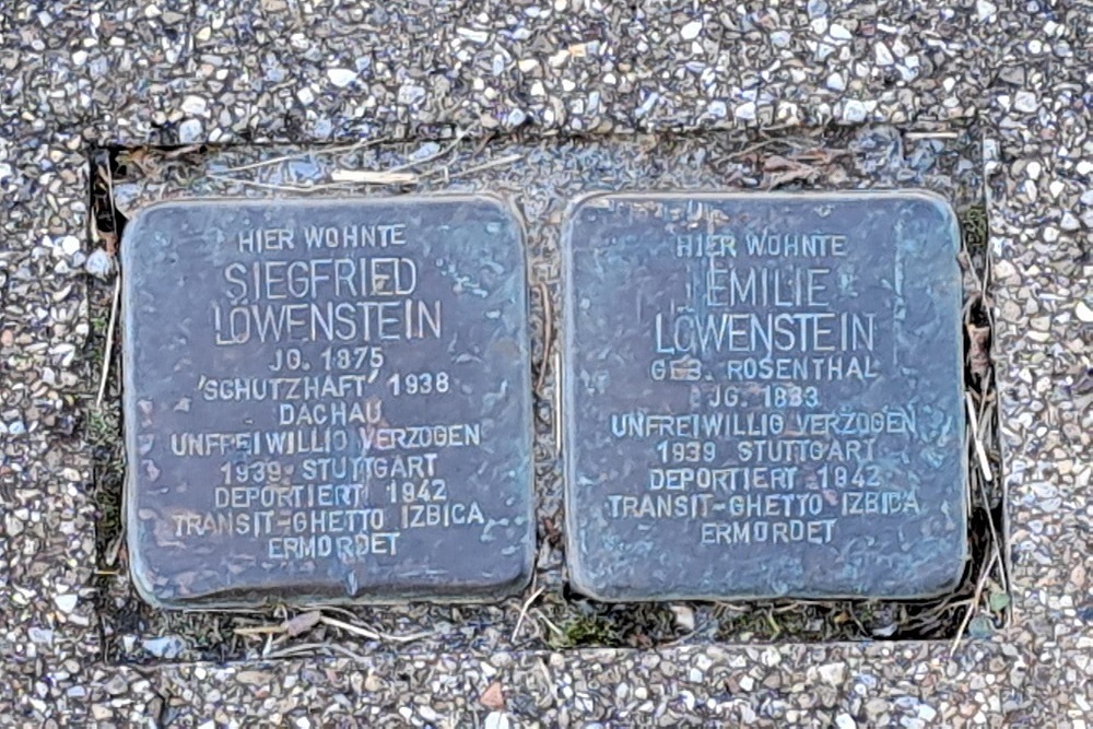 Stolpersteine Stadtweg 1 #1