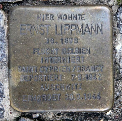 Stolpersteine Uhlandstrae 182 #4