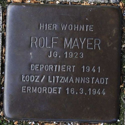 Stolpersteine Hhne 31