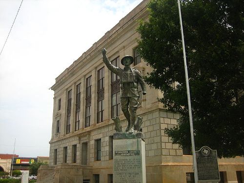 Monument Eerste Wereldoorlog Wilbarger County #1