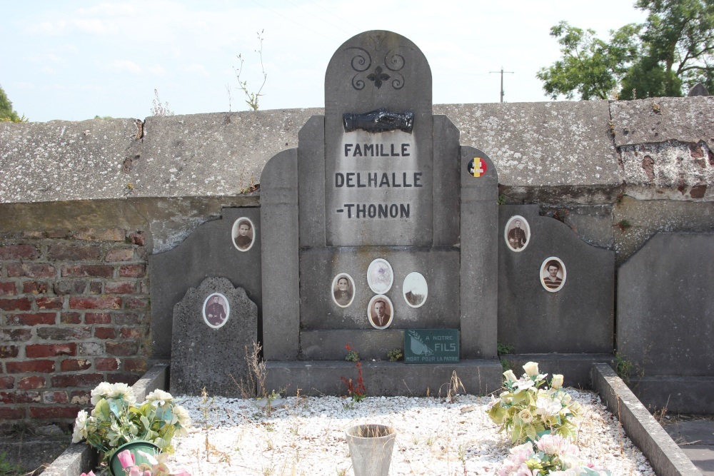 Belgian War Grave Villers-le-Bouillet #1